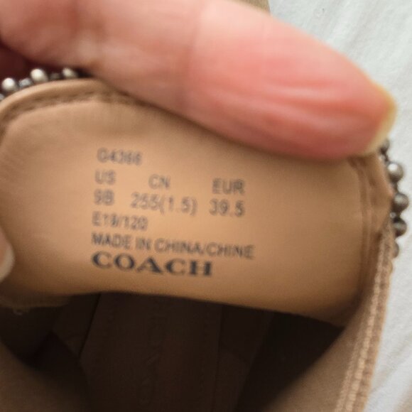 Coach Bowery boot Size 39.5 - Picture 3 of 10